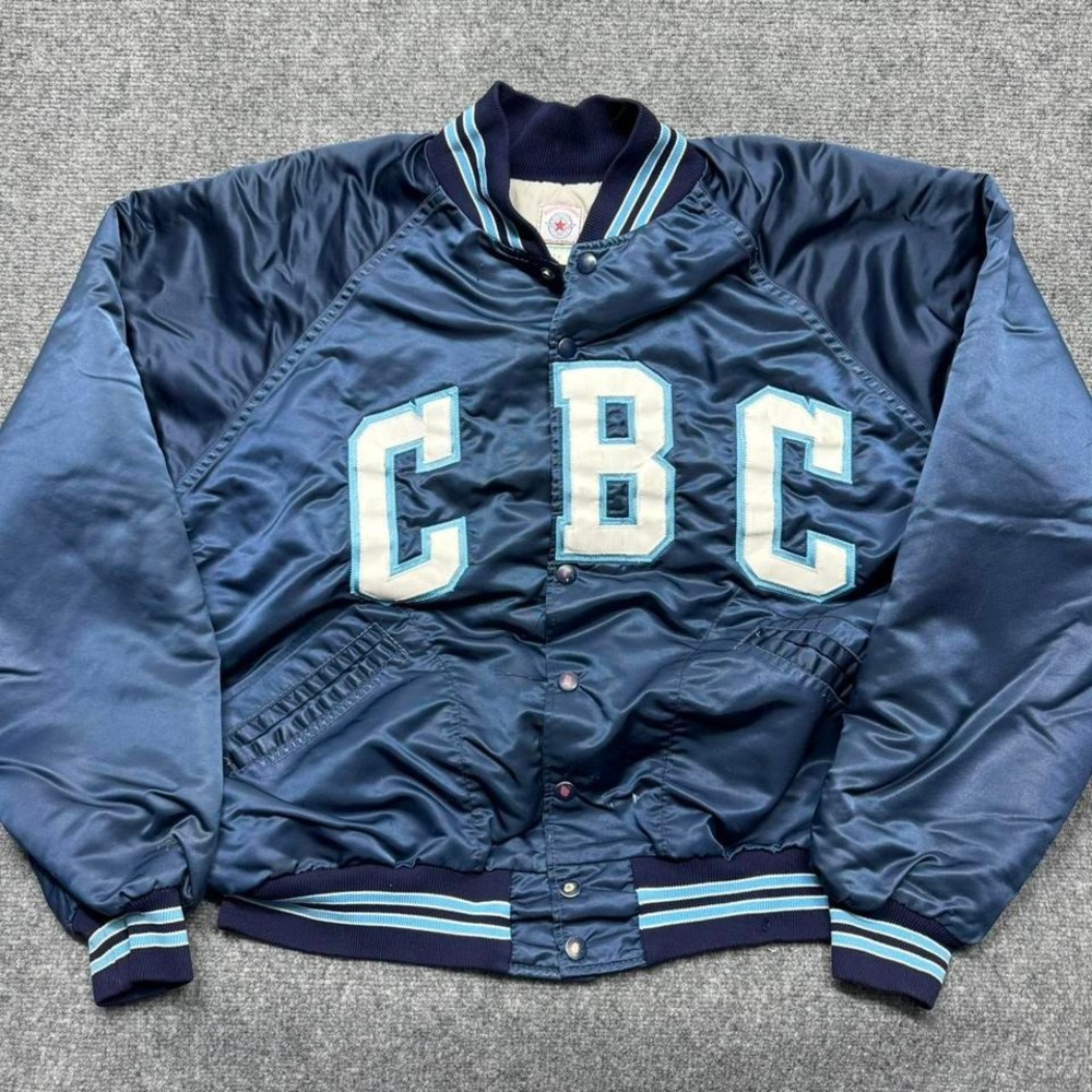 Vintage‎ Scotty Cummins Athletic Supply CBC Bomber Jacket Size 46 (Medium)